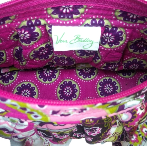 Vera Bradley Very Berry Paisley Frannie Kids Bag Adjustable Straps Quilted - Picture 4 of 5